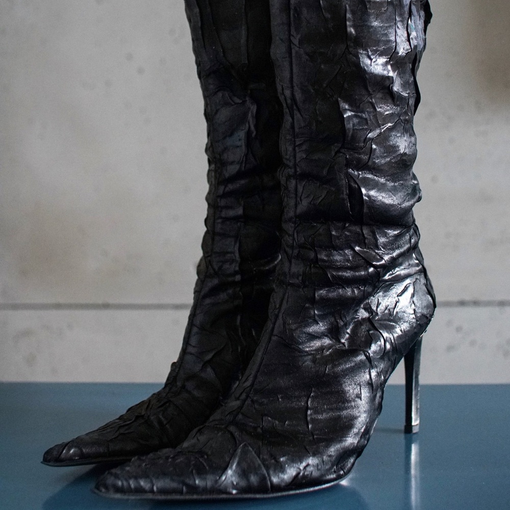 Black Designer Heels
